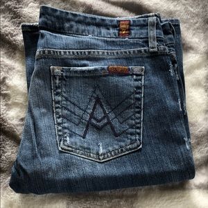 7 seven for all mankind A pocket jeans size 30